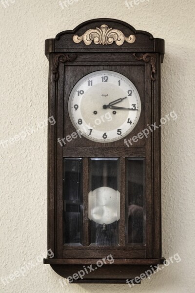 Clock Regulator Wall Clock Old Historically