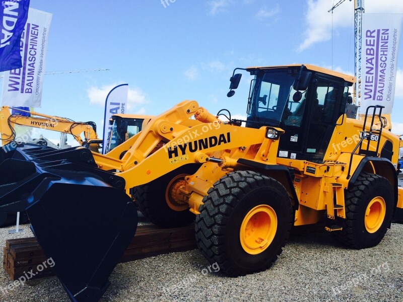 Hyundai Construction Machine Wheel Loader Excavators Construction Vehicle