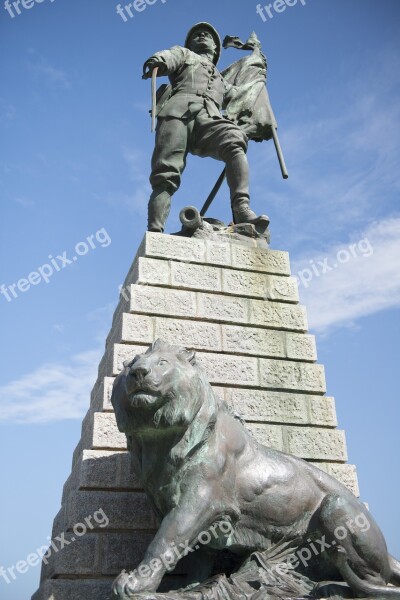 Bonifacio Corsican Statue Island Of Beauty South Corsica