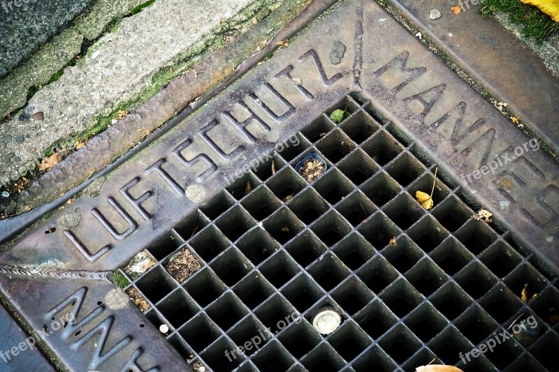 Bunker Antiaircraft Defense Air-raid Shelter Grid Emergency Exit