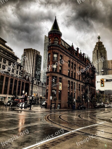 Vintage Flatirons Toronto Free Photos