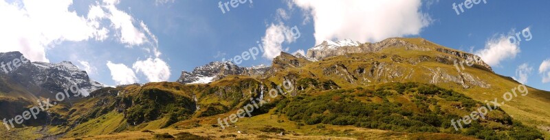 Mountain Lake Austria Salzburg Landscape