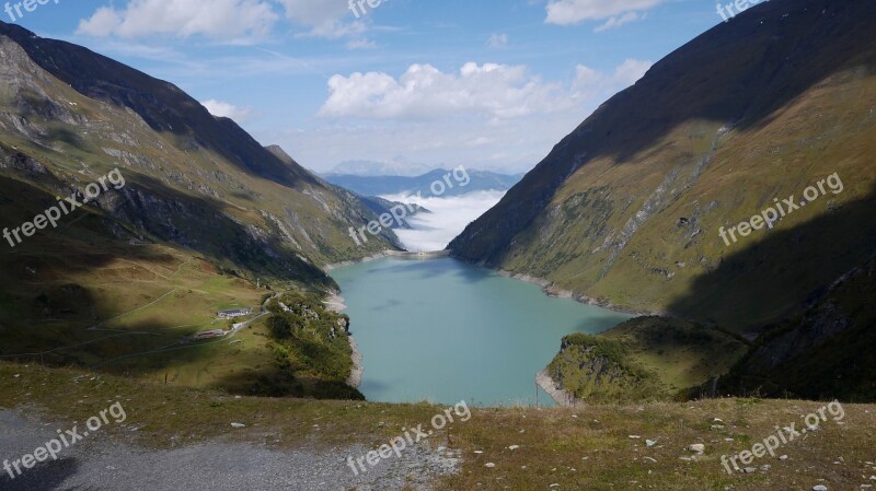 Mountain Lake Austria Salzburg Landscape