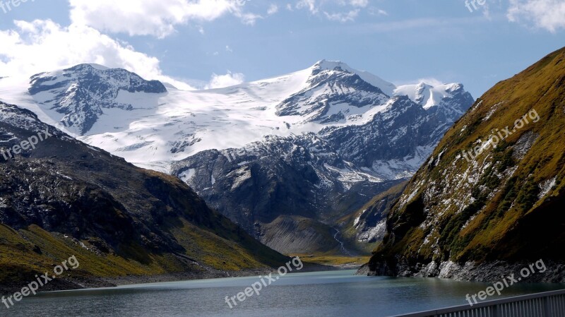 Mountain Lake Austria Salzburg Landscape