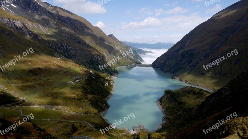 Mountain Lake Austria Salzburg Landscape