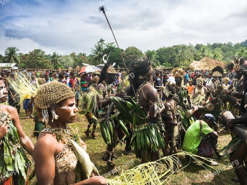 Papua Crocodile Sepik River Tribe Africa