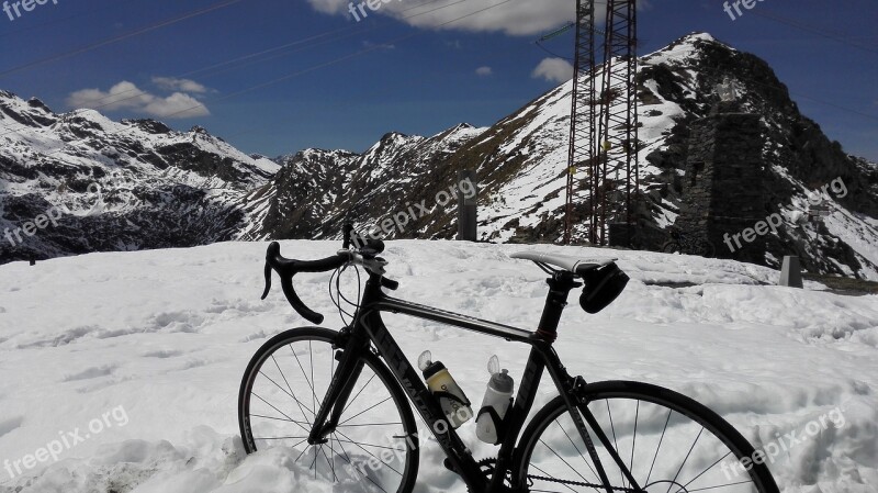 Bike Bicycle Step San Marco Snow Spring