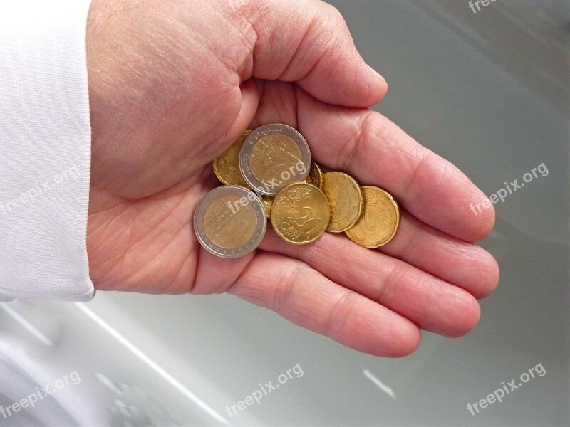 Euro Euro Coin Money Currency Coins