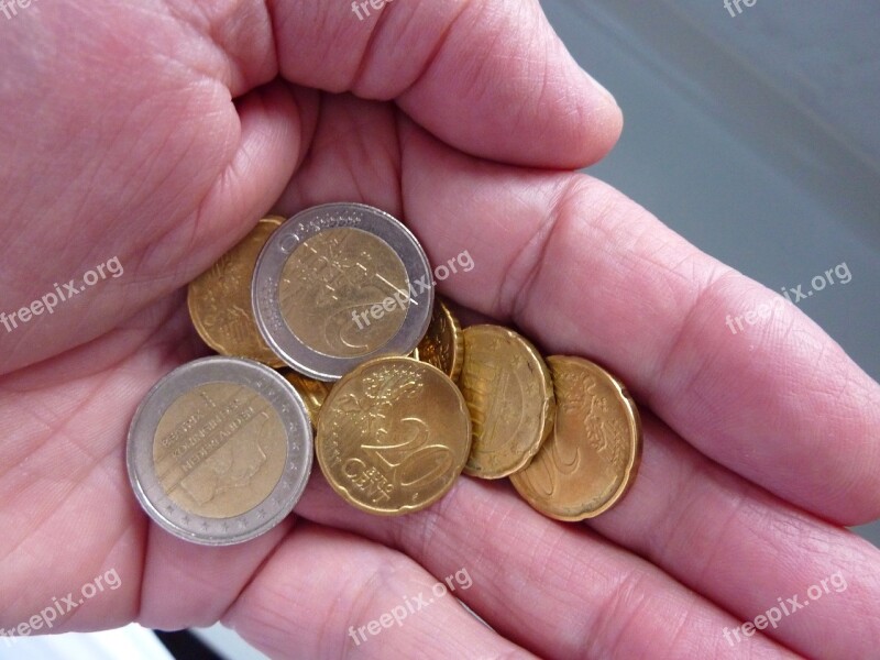 Euro Euro Coin Money Currency Coins