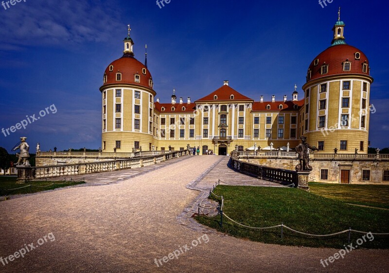 Castle Moritz Castle Building Hunting Lodge Renaissance