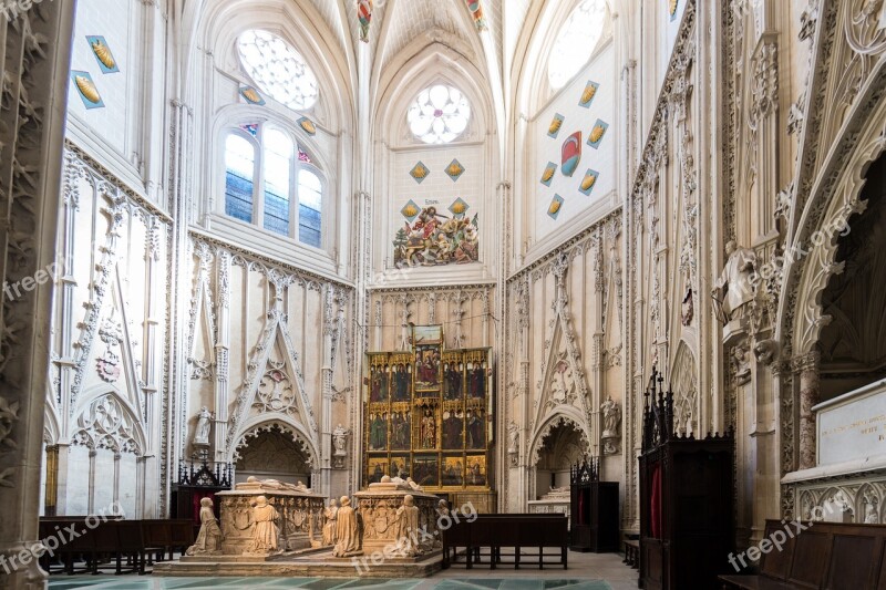 Church Toledo Spain Travel Cathedral