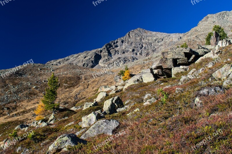 Alps Mountain Top Remote Height