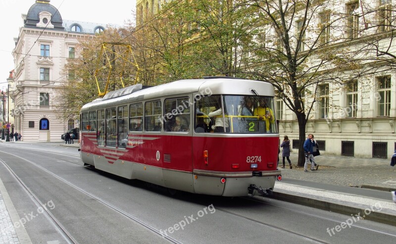 Streetcar Tram City Travel Urban