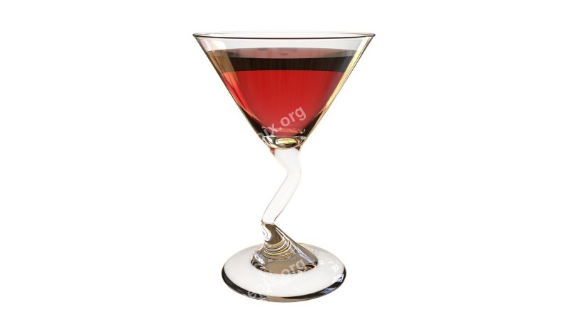 Glass Martini Z Cocktail Cup Glass Drink