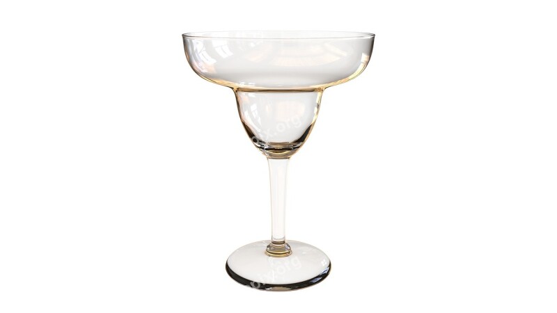 Cup Margarita Cup Glass Shine Transparent