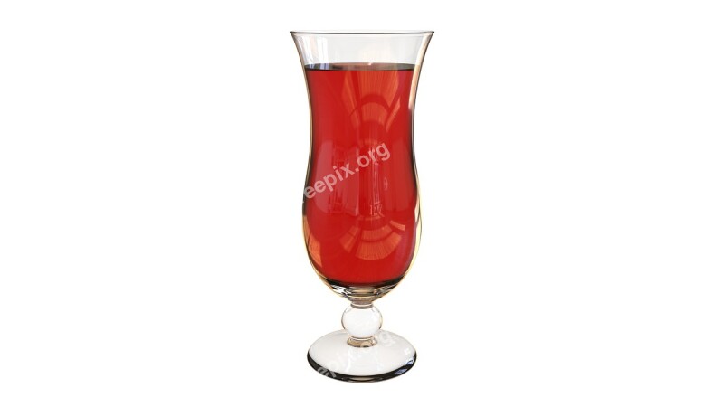 Glass Hurricane Cup Glass Drink Drinks