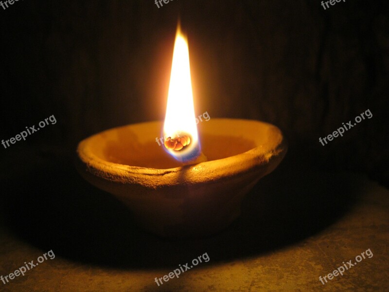 Diya Diwali Deepavali Deepawali Hindu