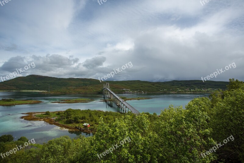 Norway Lofoten Landscape Fjords Norge