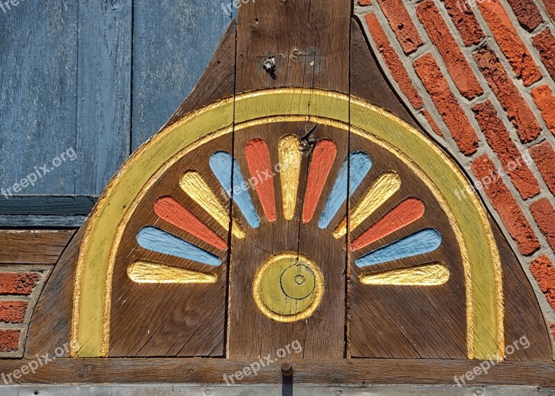 Stade House Decoration Colorful Wood Facade