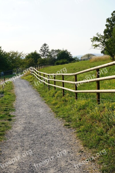 Away Road Field Fence Zollikon