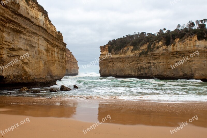 Australia Victoria Great Ocean Road Landscape Environment