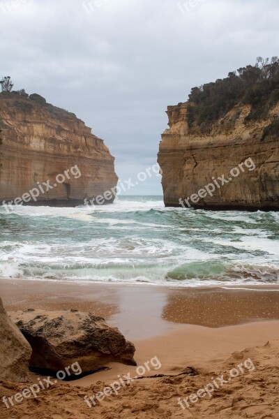 Australia Victoria Great Ocean Road Landscape Environment