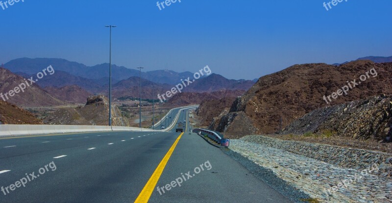 Road Journey Mountains Long Road Free Photos