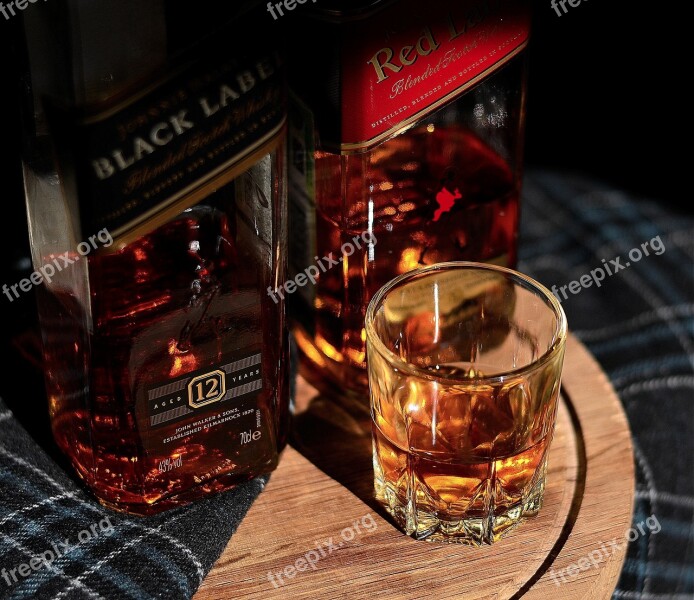 Whiskey Skoch Joni Whisky Tartan