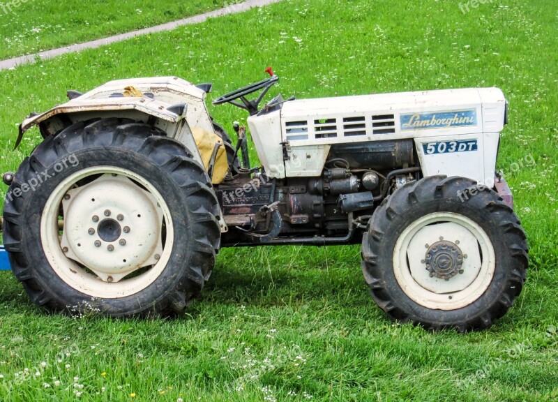 Tractors Lamborghini Oldtimer Free Photos