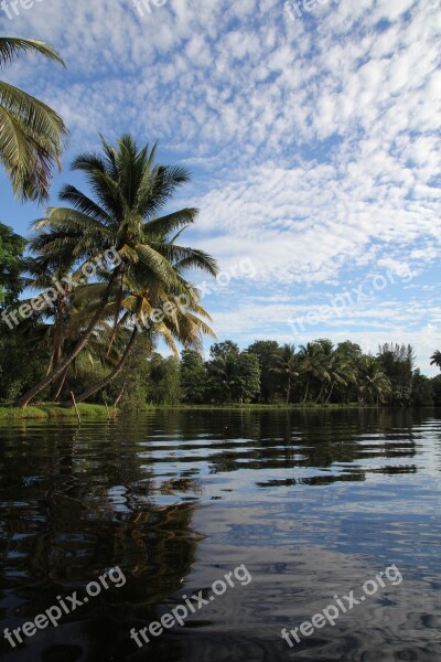 Cuba River Natural Lake Blue Summer