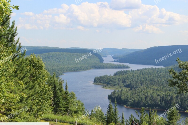 Canada Forest Québec Nature Landscape