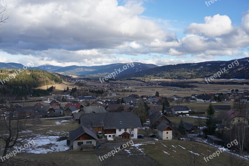 Landscape Valley Heaven Mountains Nature