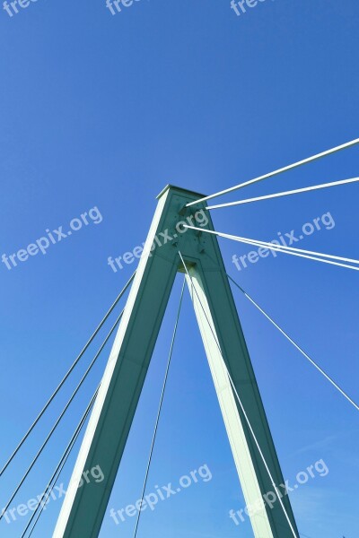 Bridge Pylon Architecture Suspension Bridge Construction