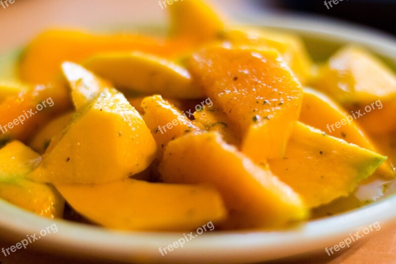 Mango Chow Fruit Salad Healthy