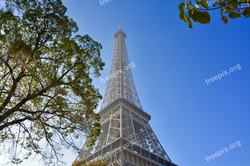 Eiffel Tower Paris Is The Capital Of French Monument Heritage City Of Paris