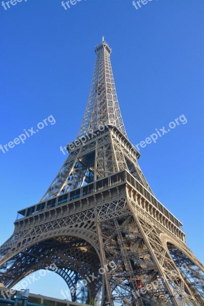 Eiffel Tower Paris Is The Capital Of French Monument Heritage City Of Paris