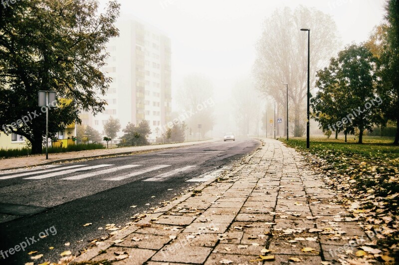 Way Street Architecture Asphalt City