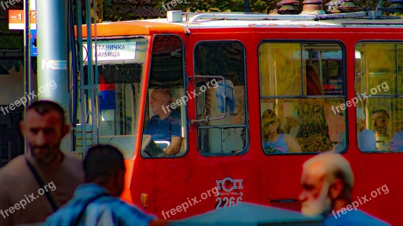 Belgrade Bus People Free Photos