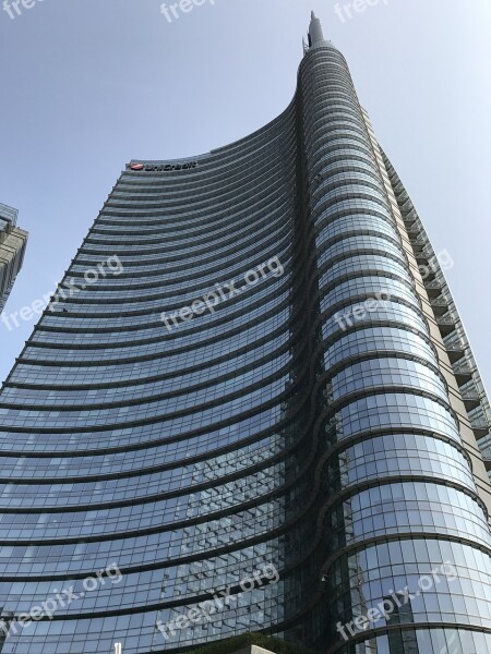 Milan Torre Structure Skyscrapers Architecture