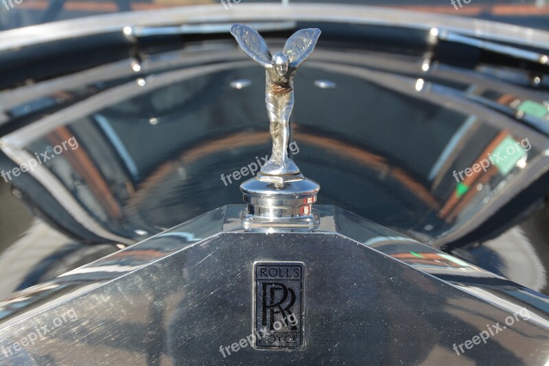 Rolls-royce Spirit Of Ecstasy Statuette Car Luxury