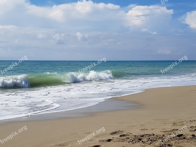 Sea Waves Wave Salento Water