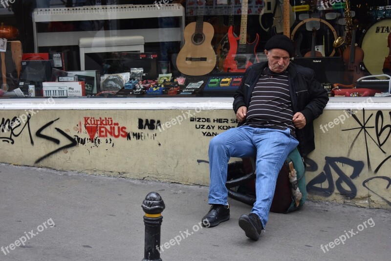 Istiklal Cadessi Istanbul Turkey Asia Europe