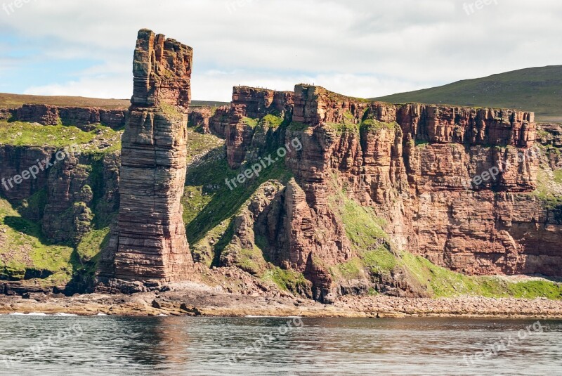 Orkney Island Stromness Coastline Rock Formation Free Photos