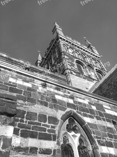 Wimborne Minster Minster Church Dorset Old