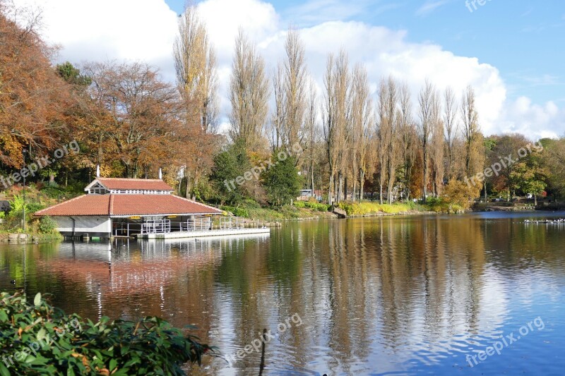 Walsall Arboretum Walsall Attraction Autumn Boat