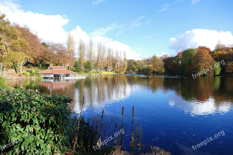 Walsall Arboretum Walsall Lakes Attraction Autumn