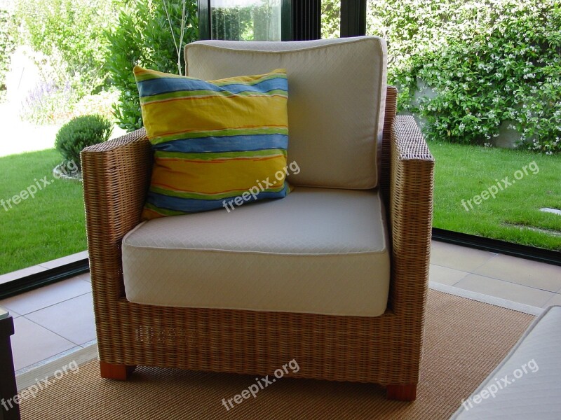 Armchair House Home Terrace Free Photos