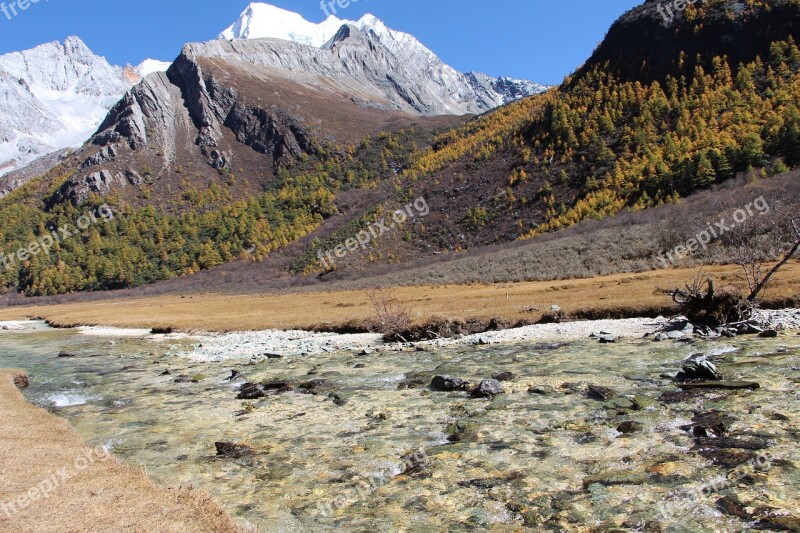 The Scenery China Inagi Aden Running Water Free Photos