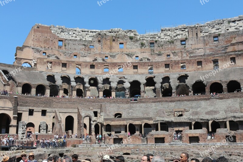 Rome Italy Coliseum Culture Historical