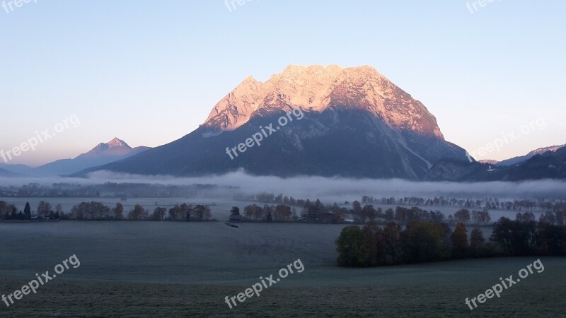 Mountain Grimming Mountains Nature Austria